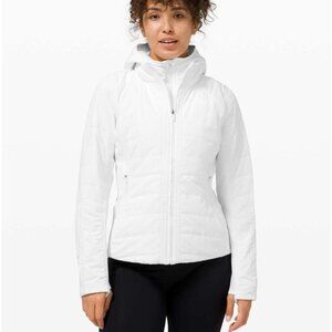lululemon Another Mile Jacket WHT sz 8